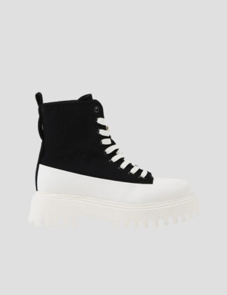 Bronx Groov-y Boots Canvas black/off-white