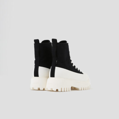 Bronx Groov-y Boots Canvas black/off-white
