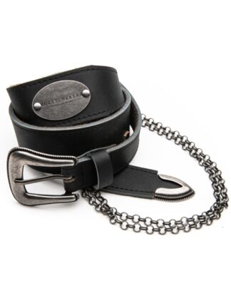 MW Nova Leather Chain Belt 75cm