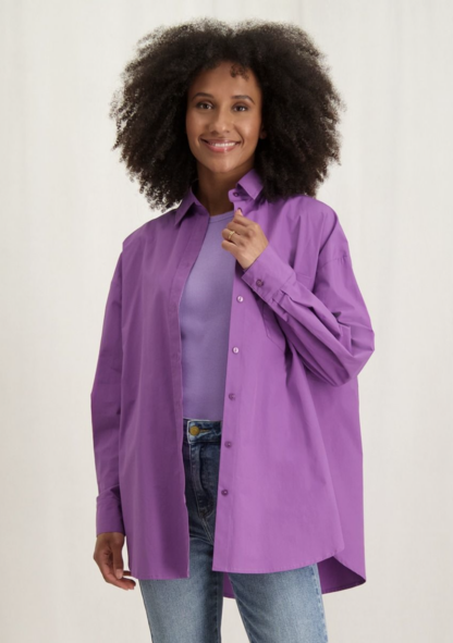 Circle of Trust Charley Blouse passionfruit