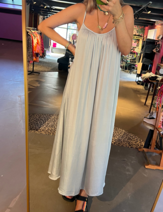 Wave long dress