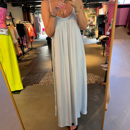 Wave long dress