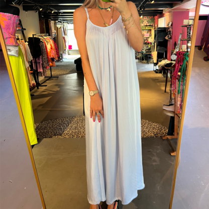 Wave long dress