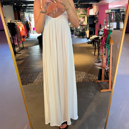 Wave long dress